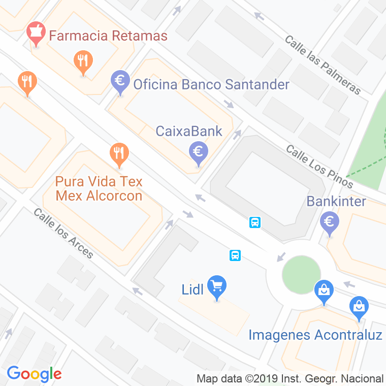 Código Postal calle Lilos, Los en Alcorcón