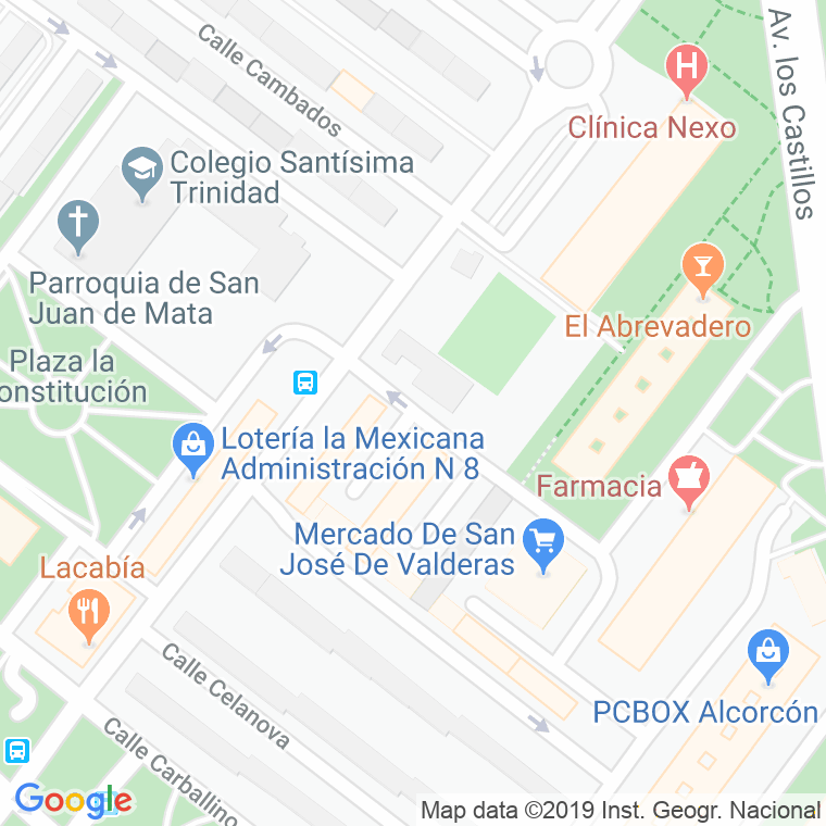 Código Postal calle Mondoñedo en Alcorcón