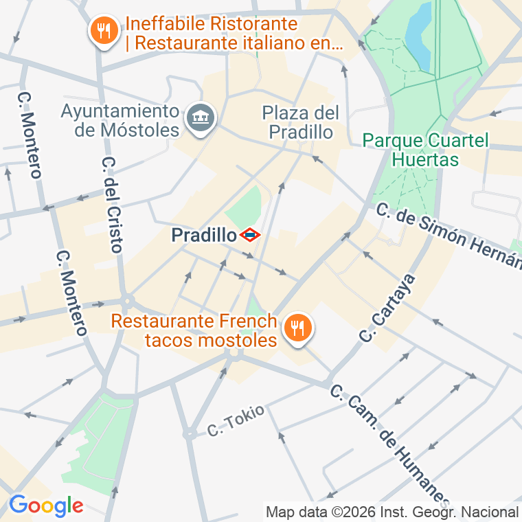 Código postal de Calle Agustina de Aragon (de) en Mostoles