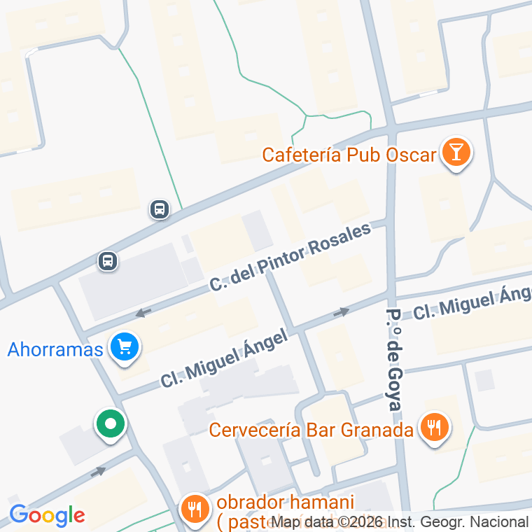 Código postal de Calle Pintor Rosales (del) en Mostoles