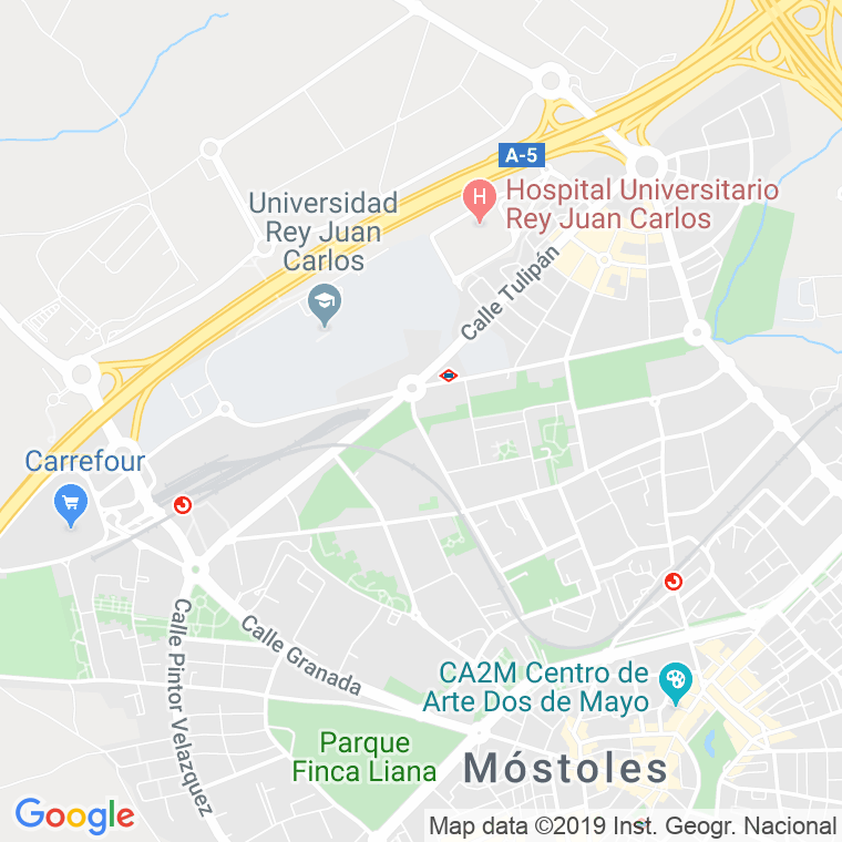 Código Postal calle Portugal, avenida (Pares Del 18 Al 68) en Móstoles