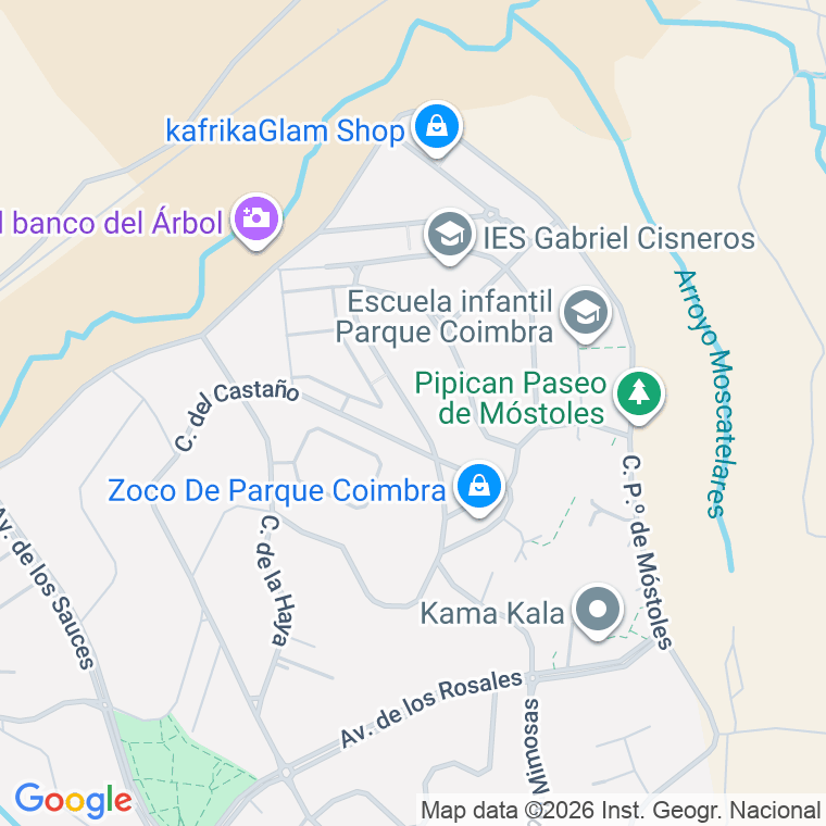 Código postal de Eucalipto, el en Móstoles