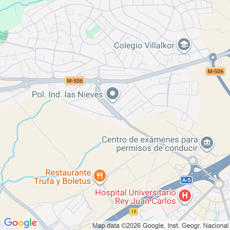Código postal de Puerto Navacerrada en Móstoles