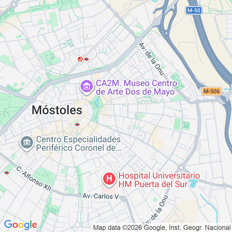 Código postal de Leganes, De, Camino (impares del 1 al 43)  (pares del 2 al 34) en Móstoles