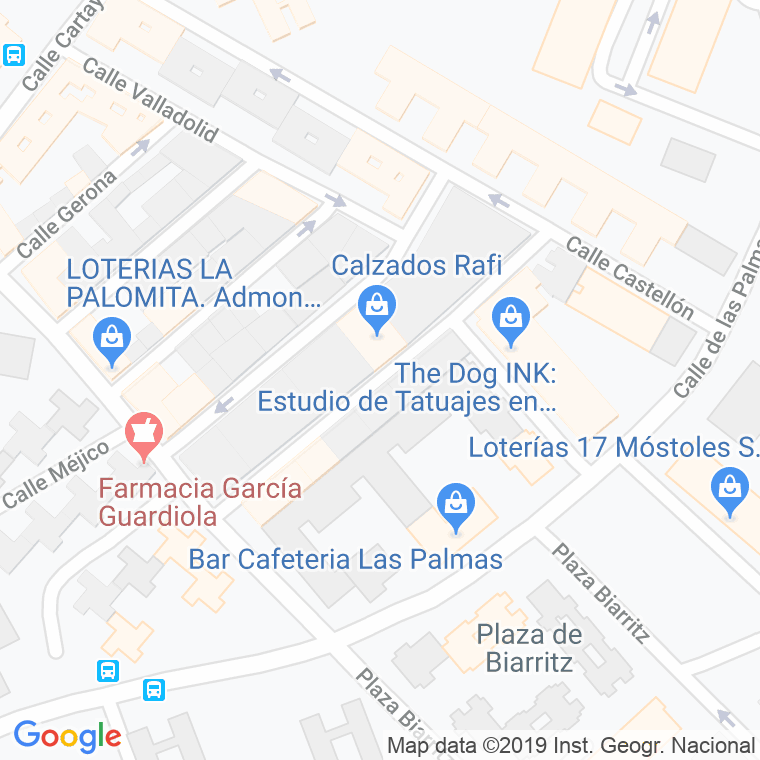 Código Postal calle Cuenca en Móstoles