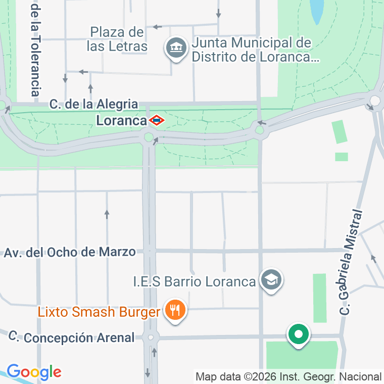 Código postal de Calle Trece Rosas (de Las) en Loranca