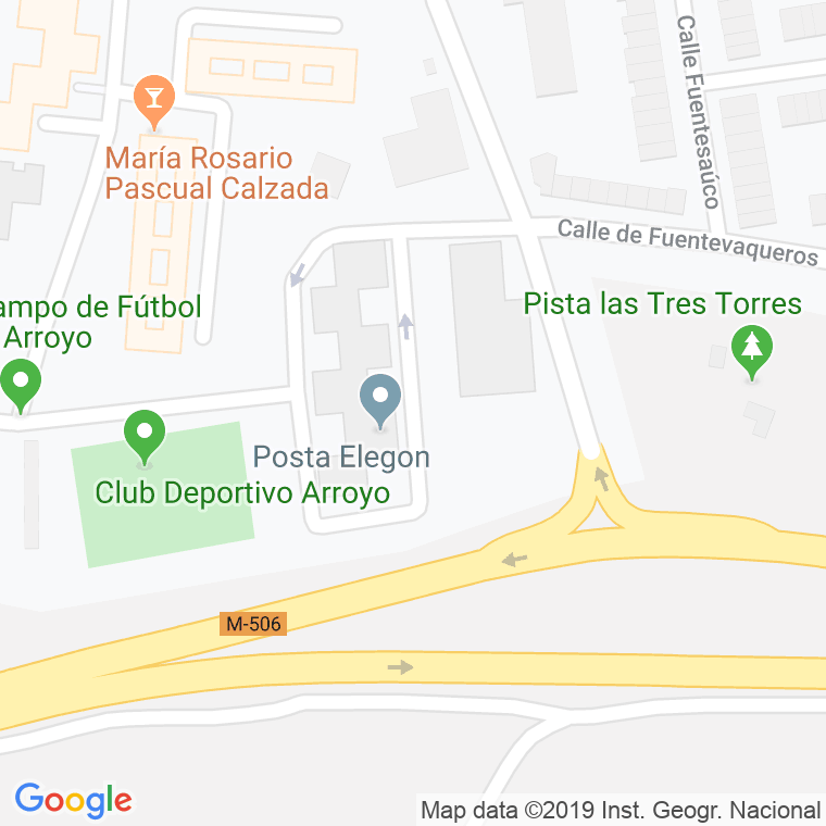 Código Postal calle Higueral, Del, paseo en Fuenlabrada