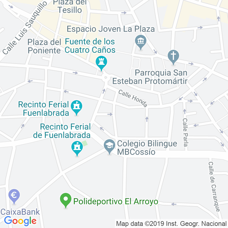 Código Postal calle Lavadero, Del en Fuenlabrada