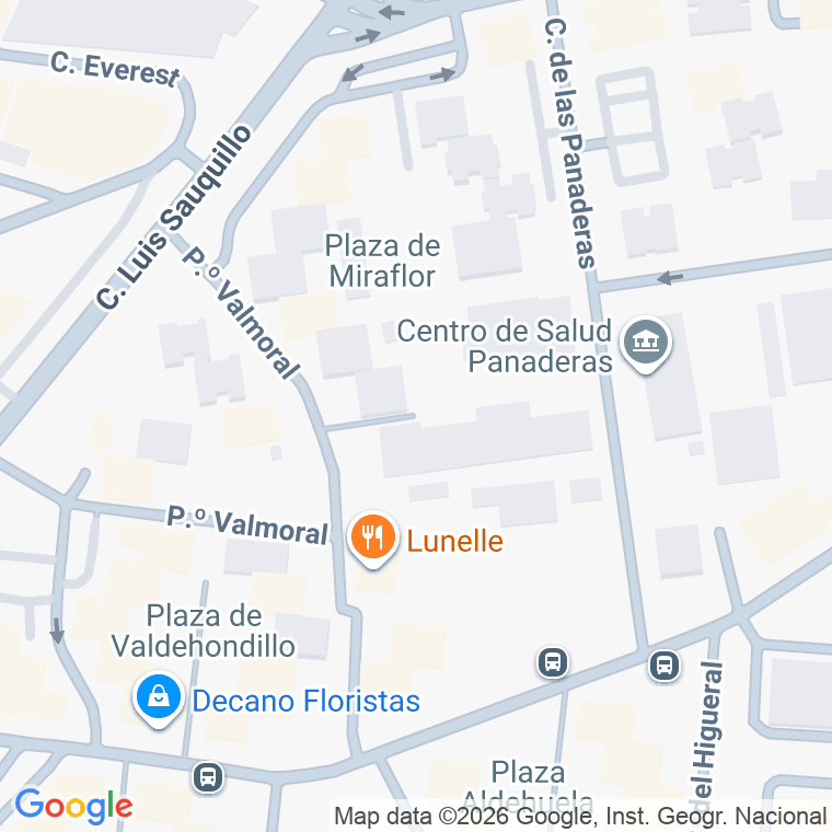 Código postal de Miraflor, Plaza en Fuenlabrada
