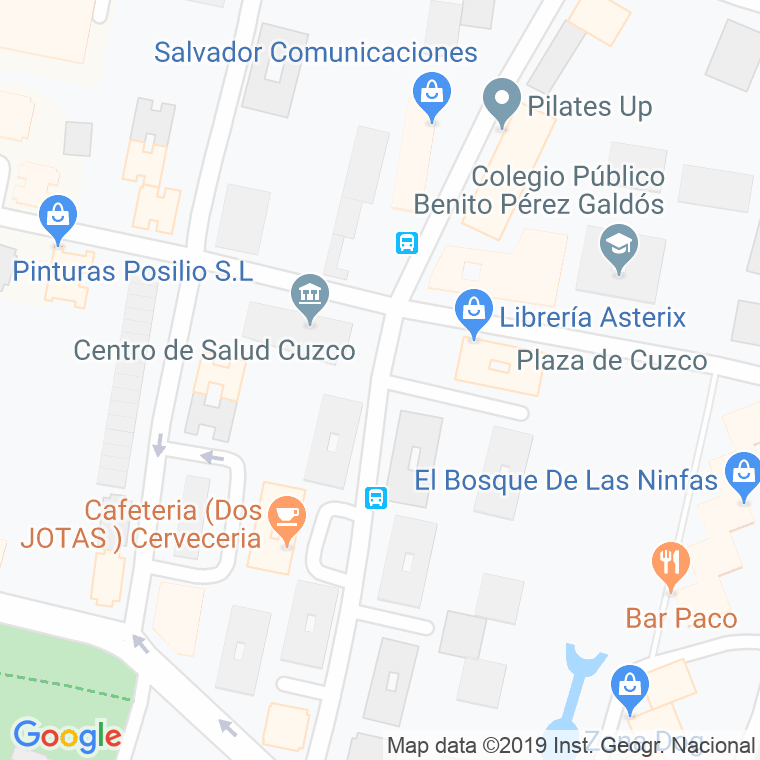 Código Postal calle Chile, paseo en Fuenlabrada