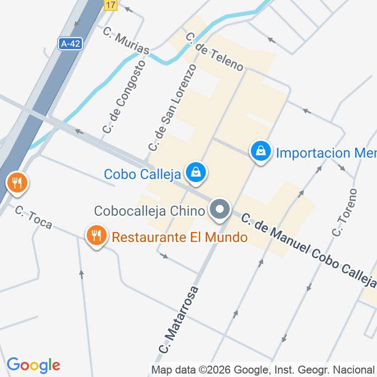 Código postal de Riaño en Fuenlabrada
