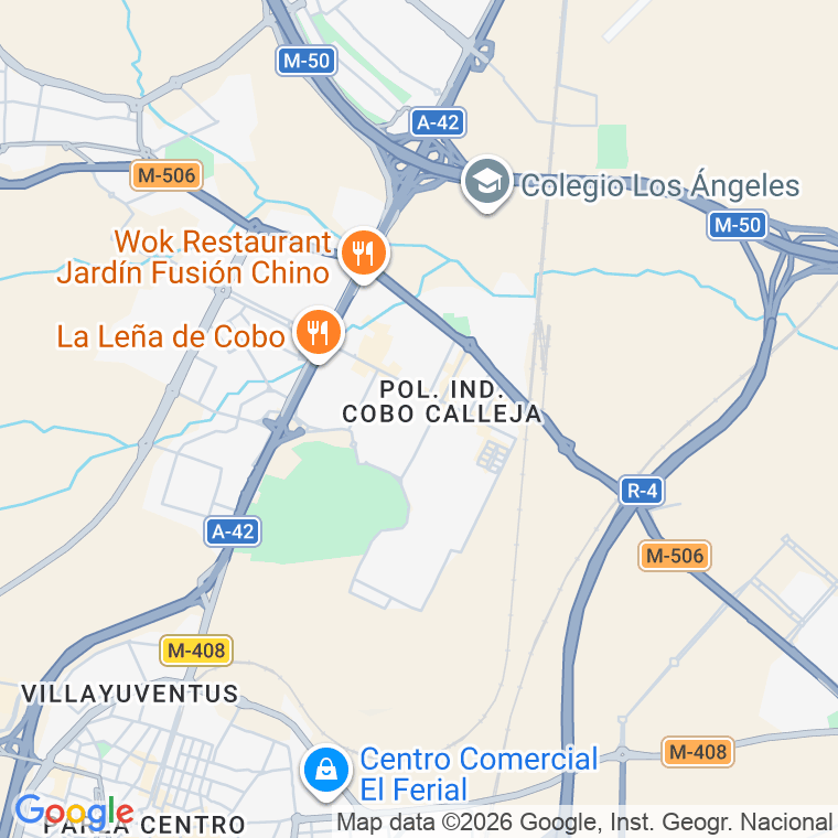 Código postal de Toca, la en Fuenlabrada