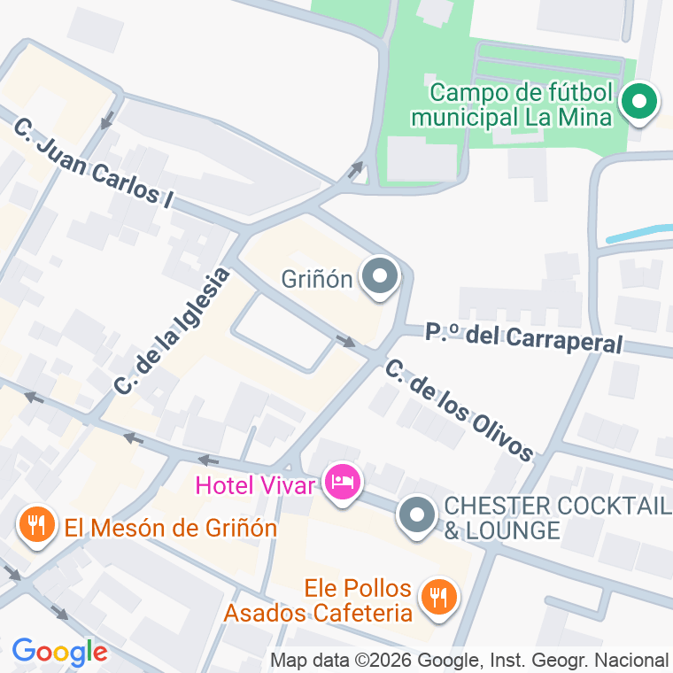 Código postal de Plaza Fragua (de La) en Griñon