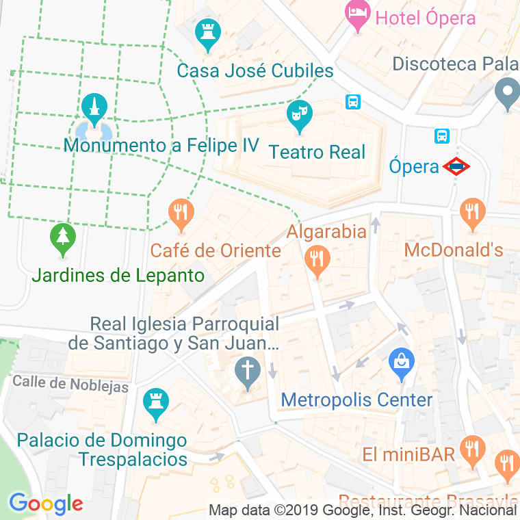 Código Postal de Vergara en Madrid