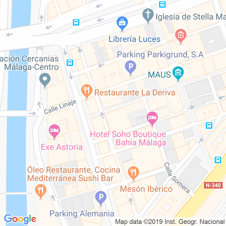 Código Postal calle Arriaran en Málaga
