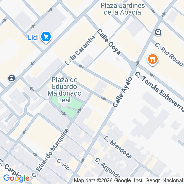 Código postal de Calle Salvador Espada Leal en Malaga