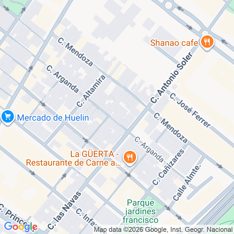 Código postal de Arganda en Málaga