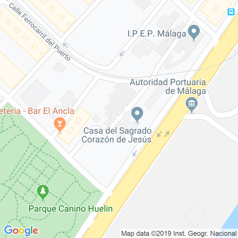 Código Postal calle Ferreria De Heredia, pasaje en Málaga