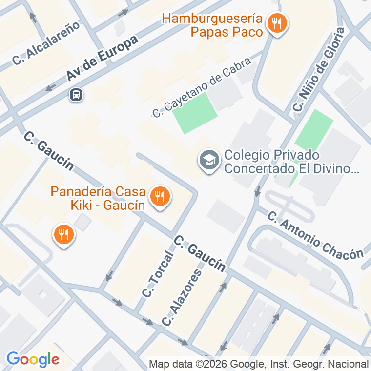 Código postal de Angelillo de Triana en Málaga