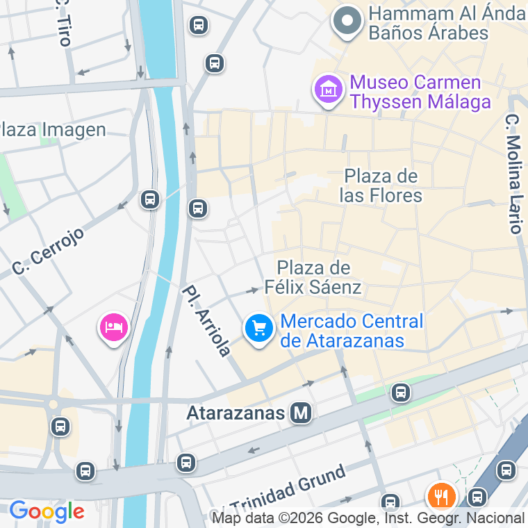 Código postal de Jose Manuel Garcia Caparros en Málaga