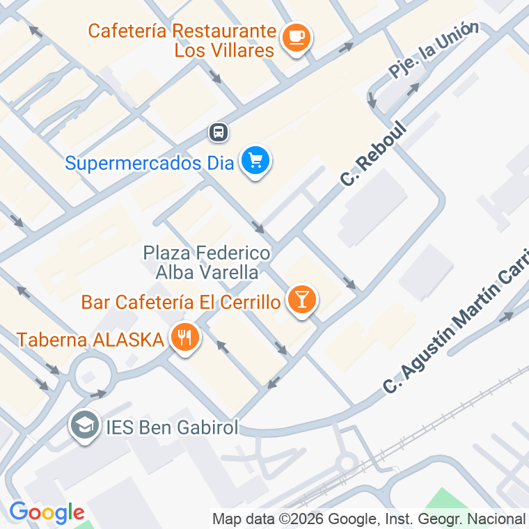 Código postal de Calle Juan Bautista Barba en Malaga