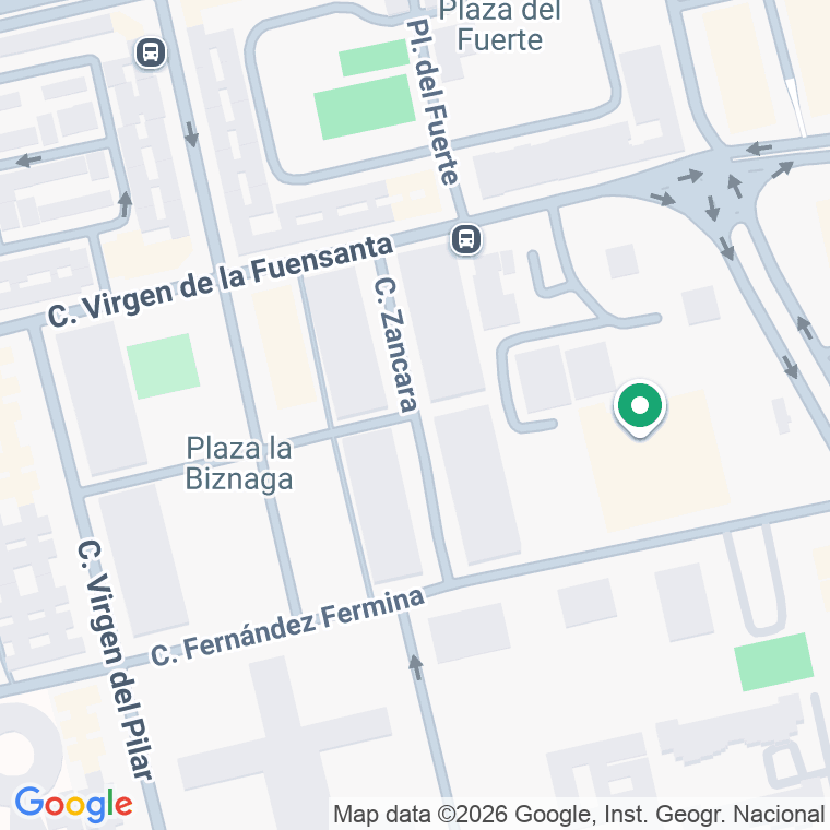Código postal de Zancara en Málaga