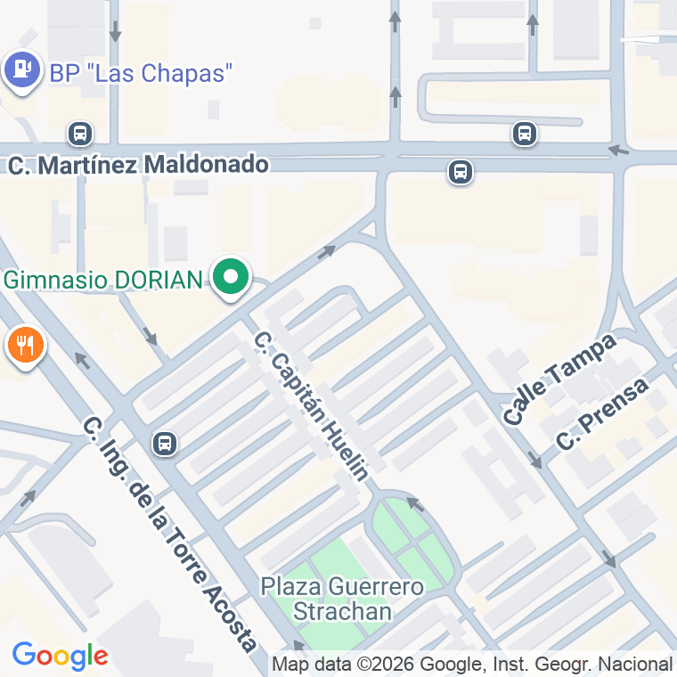 Código postal de Calle Alferez Patricio Gtrrez en Malaga