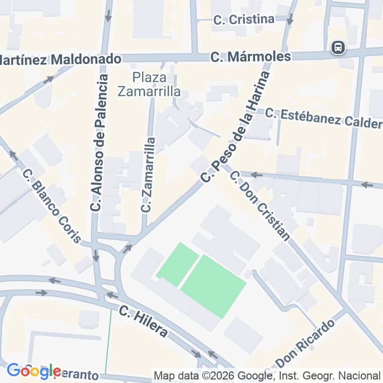 Código postal de Calle Peso de la Harina en Malaga