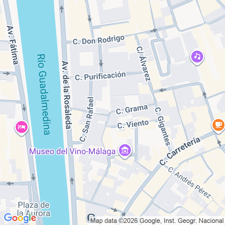 Código postal de Grama en Málaga