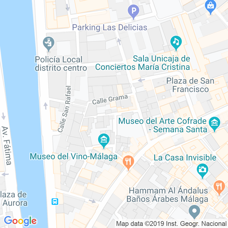 Código Postal calle Viento en Málaga