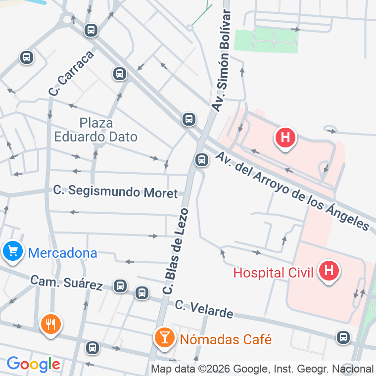Código postal de Blas de Lezo en Málaga
