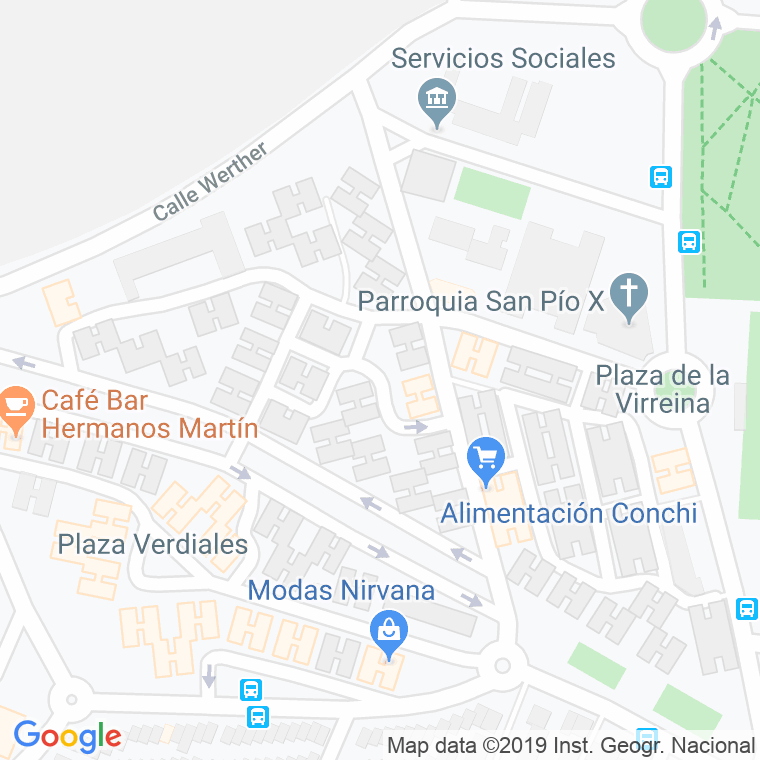 Código Postal calle Gonzalez Saez en Málaga