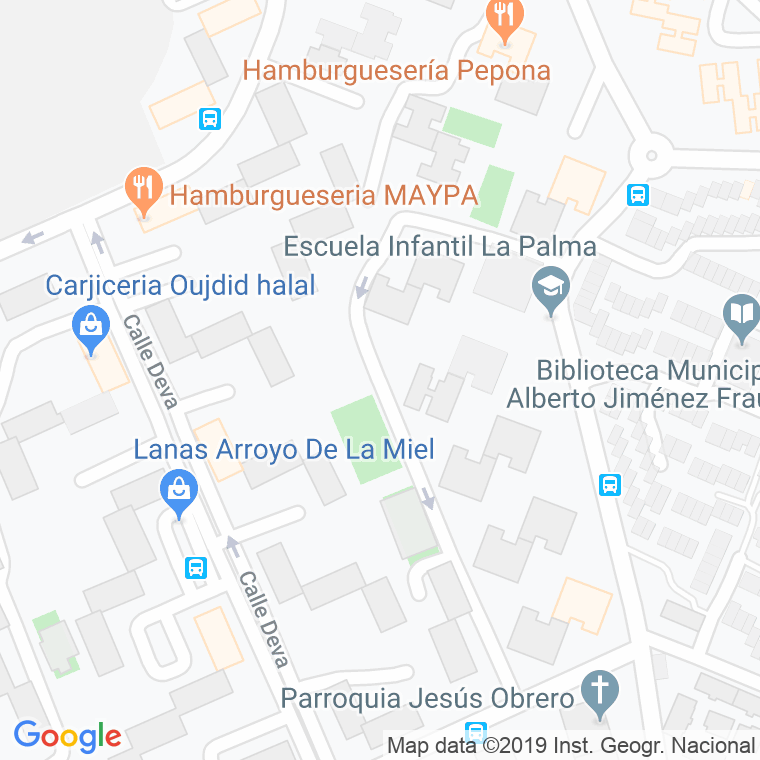 Código Postal calle Guadalen en Málaga