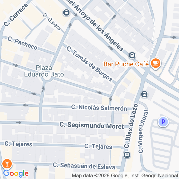 Código postal de Manuel Ruiz Zorrilla en Málaga