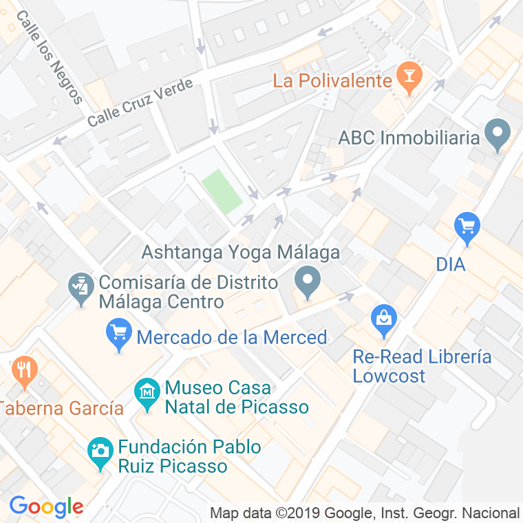 Código Postal calle Alonso Benitez en Málaga