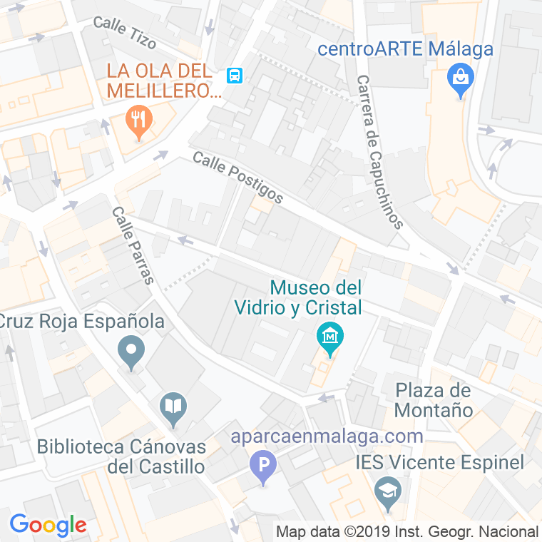 Código Postal calle Alta en Málaga