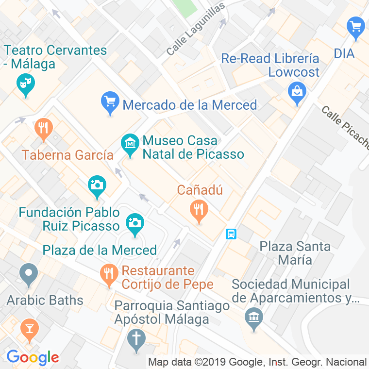 Código Postal calle Chiclanero, El en Málaga