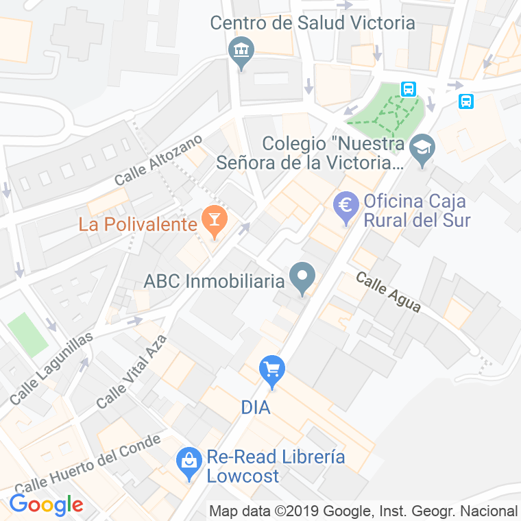 Código Postal calle Esperanza   (Impares Del 1 Al Final)  (Pares Del 2 Al Final) en Málaga