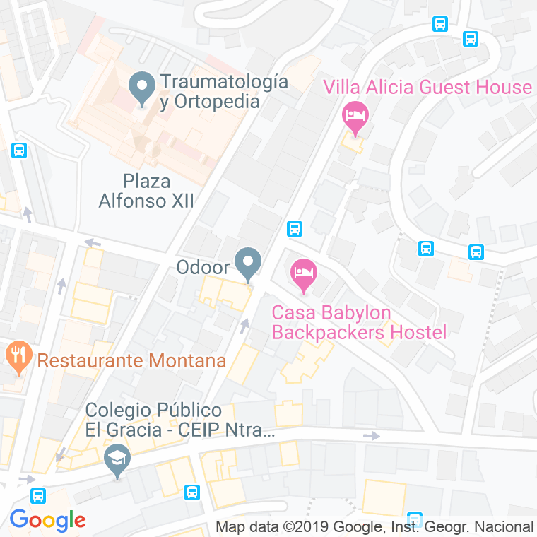 Código Postal calle Francisco Silvela, plaza en Málaga