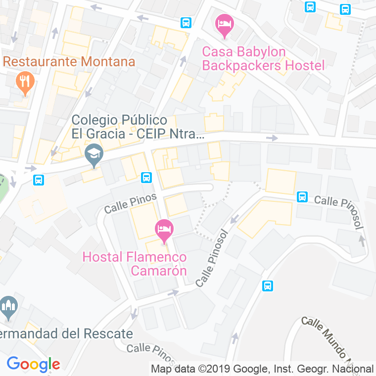 Código Postal calle Macabeos en Málaga