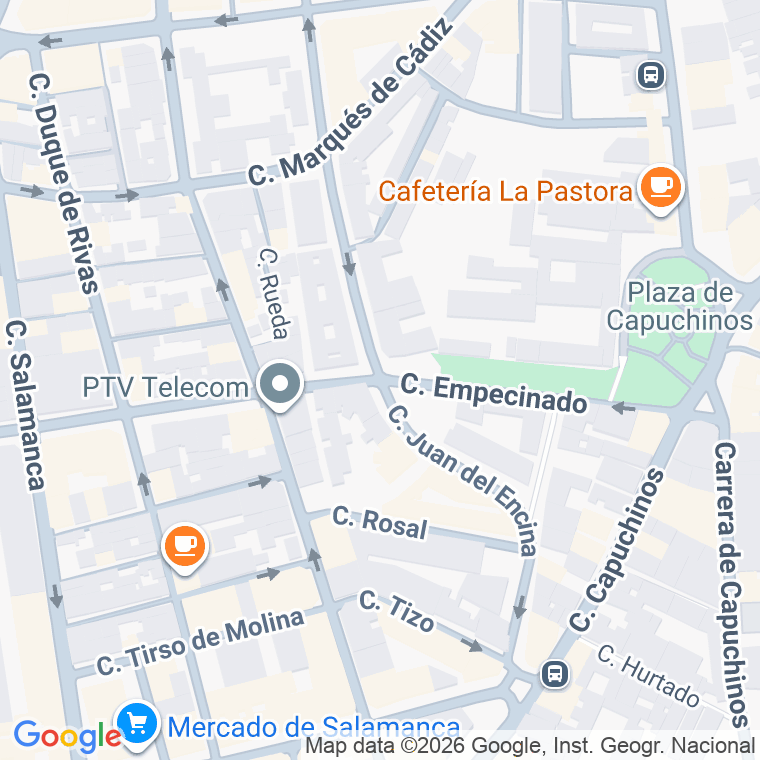 Código postal de Juan de la Encina en Málaga