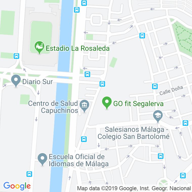 Punto de exclamación Melódico popurrí ▷ Código Postal calle Actriz Rosario Pino en Málaga - Codigopostalde.es