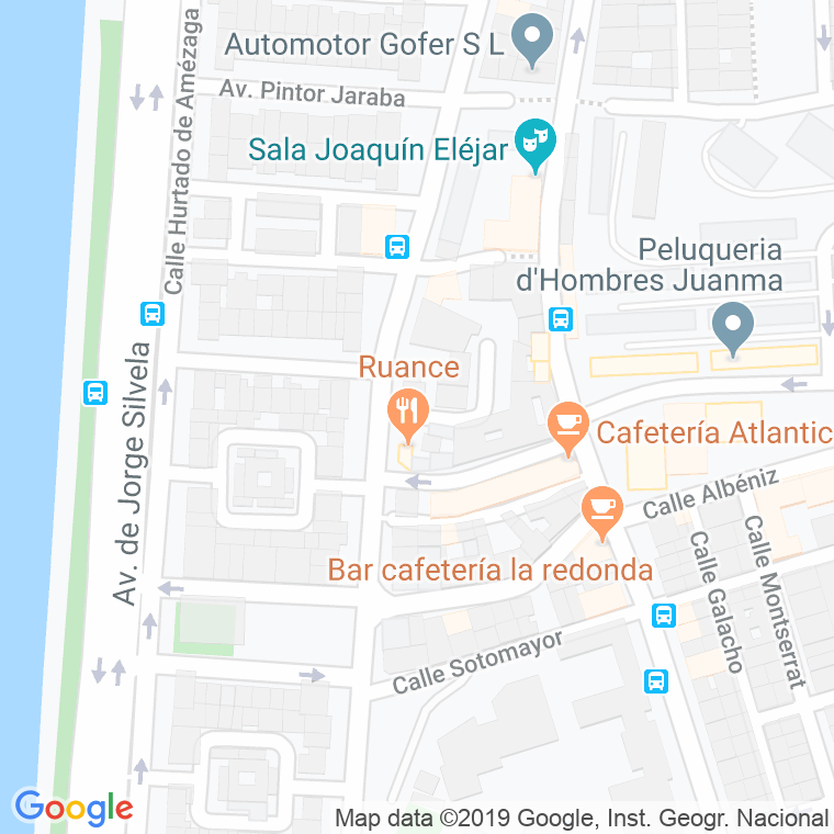 Código Postal calle Alcalde Baeza Medina en Málaga