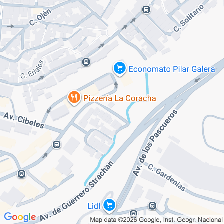 Código postal de Delgado Carabot en Málaga