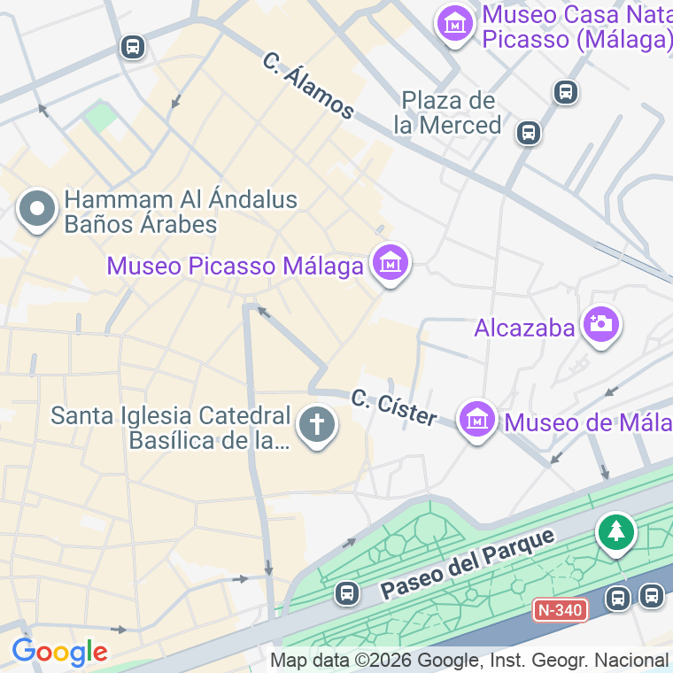 Código postal de Echegaray en Málaga