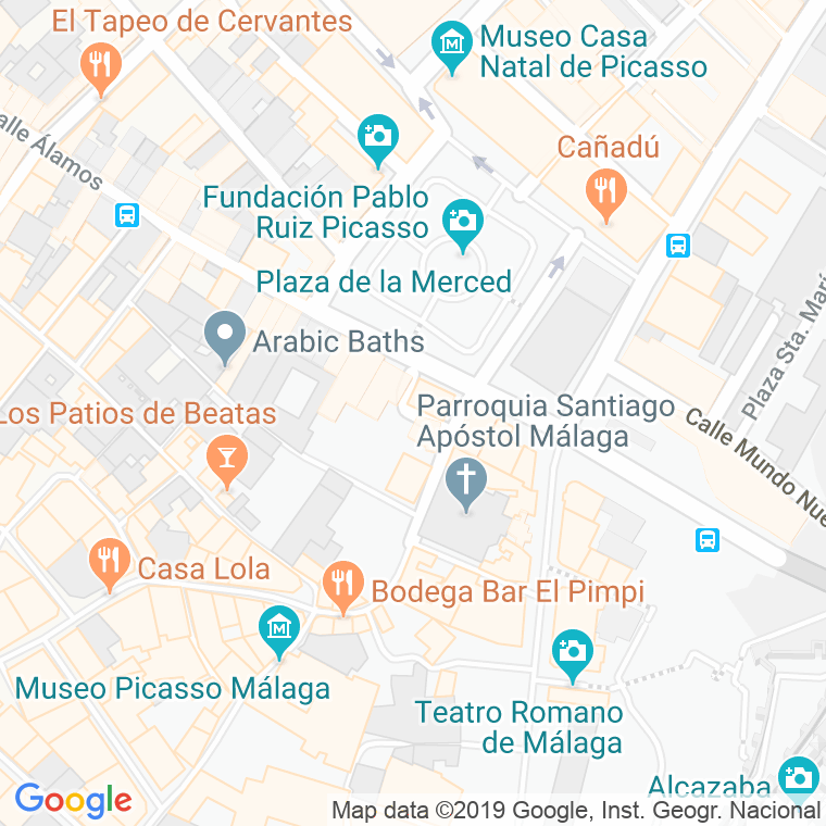 Código Postal calle Medina Conde en Málaga