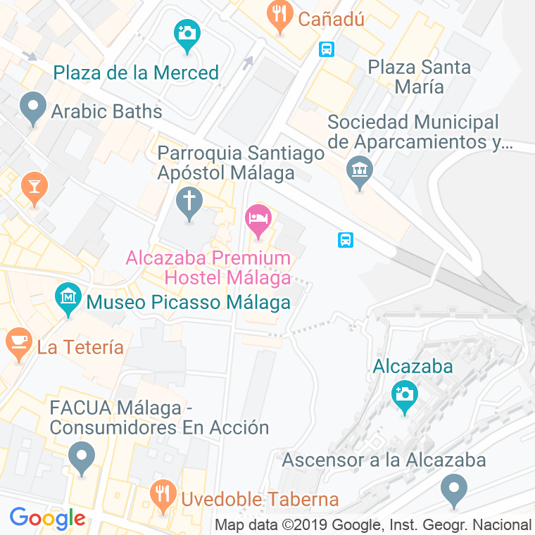 Código Postal calle Pozo Del Rey en Málaga