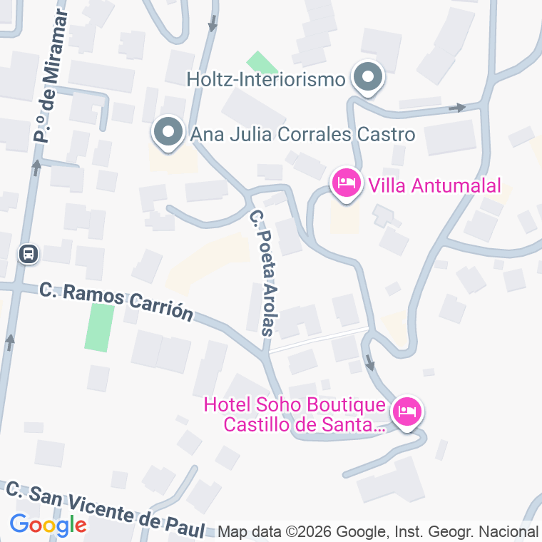 Código postal de Calle Poeta Arolas en Malaga
