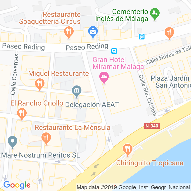 Código Postal calle Keromnes en Málaga