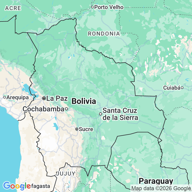 Código postal de Bolivia en Málaga
